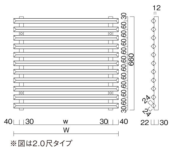 ウインドウルーバー　図